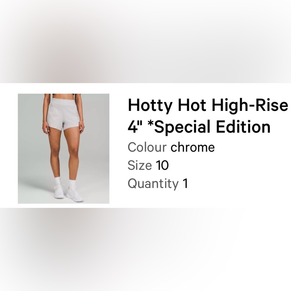 lululemon athletica Chrome Athletic Shorts